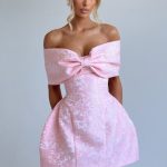 Raquel Mini Dress - Blush - Image 8