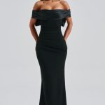 Joanna Maxi Dress - Black - Image 6