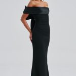 Joanna Maxi Dress - Black - Image 7