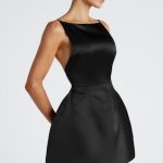Tate Mini Dress - Black - Image 4