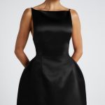 Tate Mini Dress - Black - Image 8