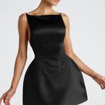 Tate Mini Dress - Black - Image 10