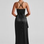 Helen Maxi Dress - Black - Image 4