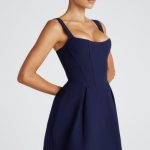 Janiyah Mini Dress - Navy - Image 5