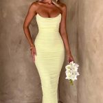 Demi Maxi Dress - Lime