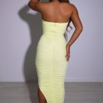 Demi Maxi Dress - Lime - Image 4