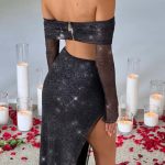 Jana Top - Black Sparkle - Image 4