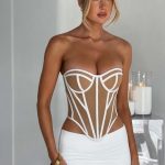 Santanna Corset - Ivory/Nude - Image 2