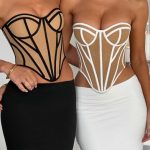 Santanna Corset - Ivory/Nude - Image 4