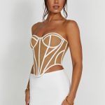 Santanna Corset - Ivory/Nude - Image 13