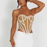 Santanna Corset - Ivory/Nude - Image 14