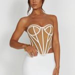 Santanna Corset - Ivory/Nude - Image 15