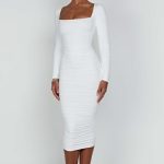 Wren Maxi Dress - White - Image 6