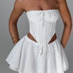 Winnie Mini Skirt - Ivory - Image 9