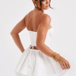 Winnie Mini Skirt - Ivory - Image 12