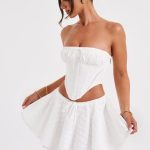 Winnie Mini Skirt - Ivory - Image 14