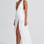 Melania Maxi Dress - White - Image 12