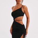Rachelle Maxi Dress - Black - Image 5