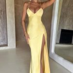 Isobel Maxi Dress - Lemon