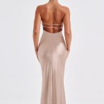 Delphine Maxi Dress - Champagne - Image 2