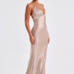 Delphine Maxi Dress - Champagne - Image 4