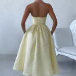 Saoirse Midi Dress - Lemon - Image 2