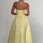 Saoirse Midi Dress - Lemon - Image 4