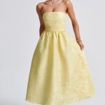 Saoirse Midi Dress - Lemon - Image 6