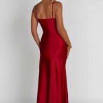 Hayley Maxi Dress - Red - Image 2