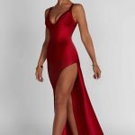 Hayley Maxi Dress - Red - Image 3