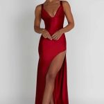 Hayley Maxi Dress - Red - Image 9