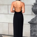 Adalia Maxi Dress - Black - Image 3