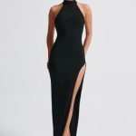 Adalia Maxi Dress - Black - Image 4
