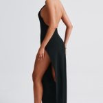 Adalia Maxi Dress - Black - Image 7