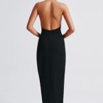 Adalia Maxi Dress - Black - Image 8