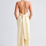 Kiandra Maxi Dress - Lemon - Image 4