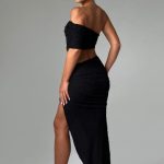 Zina Midi Skirt - Black - Image 5