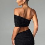 Zina Midi Skirt - Black - Image 9