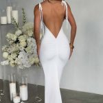 Sanya Maxi Dress - White - Image 2
