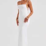 Sanya Maxi Dress - White - Image 4