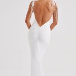 Sanya Maxi Dress - White - Image 5
