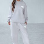 Studio Sweatpants - Light Grey/White - Image 6