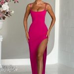 Tiarne Maxi Dress - Hot Pink - Image 3