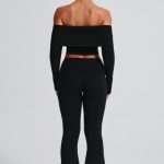 Portia Knit Pants - Black - Image 3