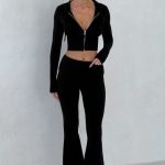 Portia Knit Pants - Black - Image 11