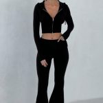 Portia Knit Pants - Black - Image 12