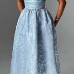 Saoirse Midi Dress - Blue - Image 3
