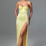 Alora Maxi Dress - Lemon - Image 4