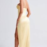 Alora Maxi Dress - Lemon - Image 6