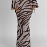 Astrid Maxi Skirt - Zebra Print - Image 2